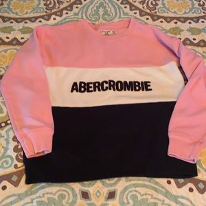 Abercrombie kids crew neck sweatshirt size 11/12